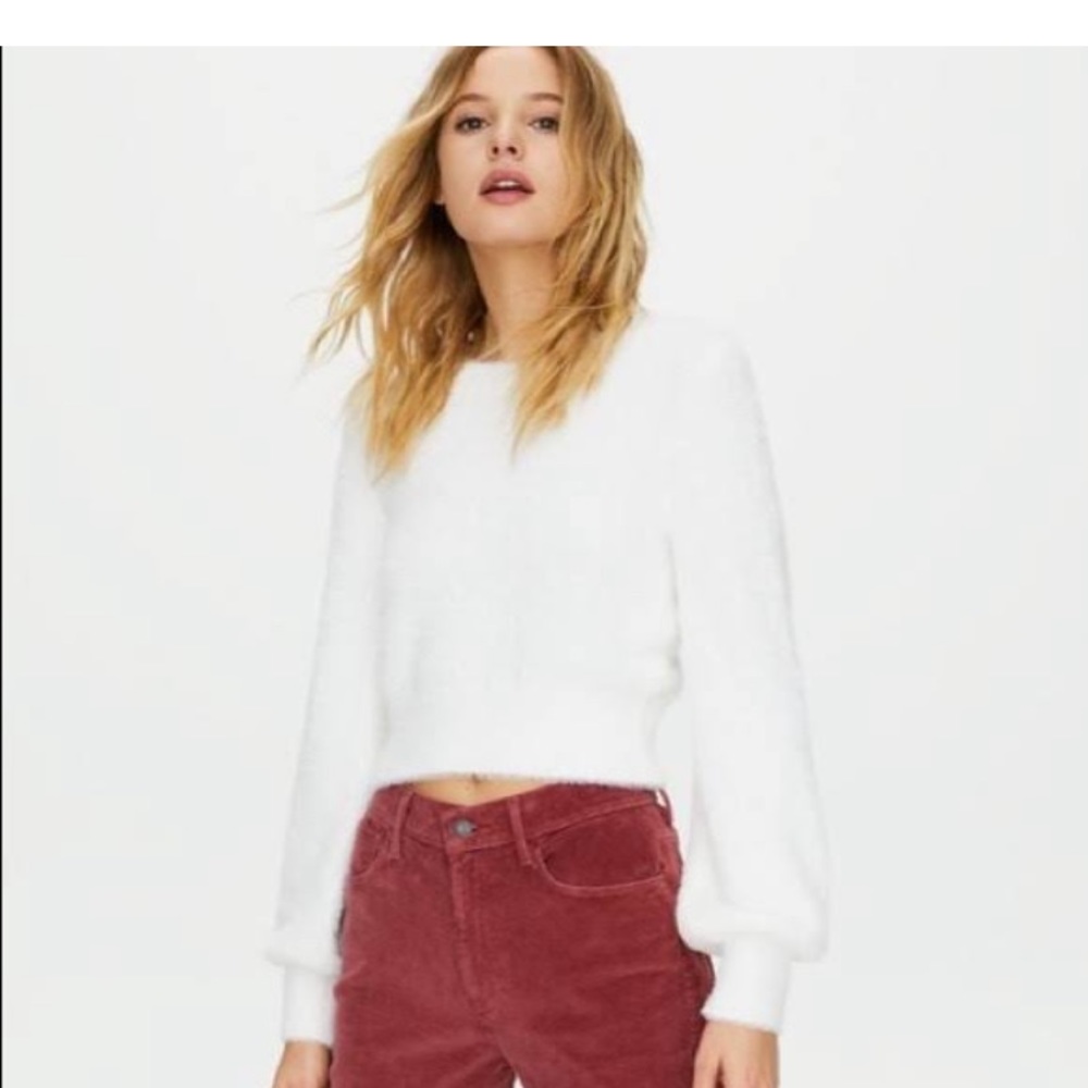 Aritzia Sunday Best Cropped Sweater